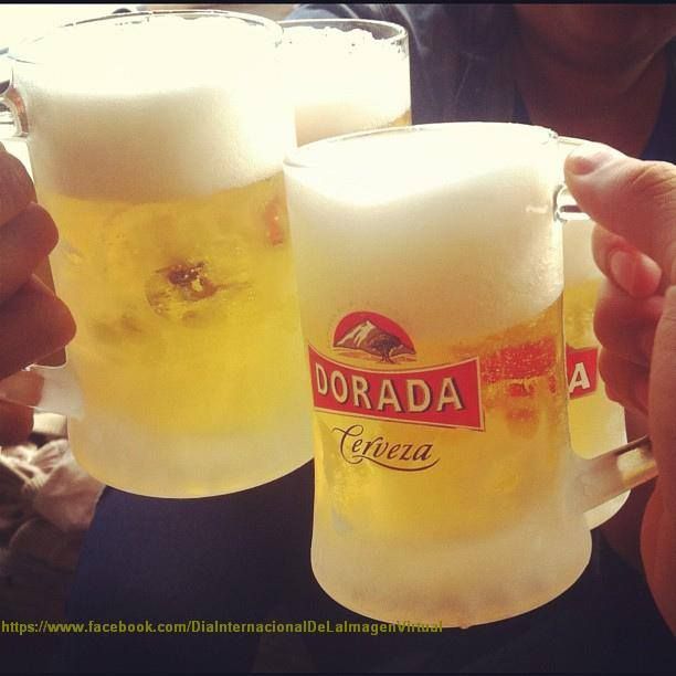 Cerveza artesanal dorada